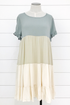 Morning Tide Ruffle Mini Dress