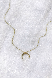 Crescent Horn Necklace