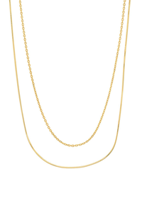 GV Double Strand Mix Chain Necklace