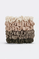 Ultra Petite Satin Scrunchies - 6pc