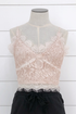 Empire Bodice Lace Crop Top