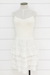 Eyelet Ruffle Skirt