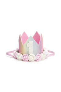 SH Fairy Dust 1st Birthday Flower Crown