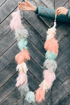 Fuzzy Tassel Garland