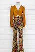 Harvest Jacquard Print Pants
