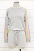 Hue Cares Rainbow Stripe Top