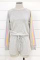 Hue Cares Rainbow Stripe Top