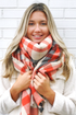 Loft Chunky Plaid Scarf