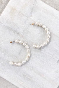 Major Pearl Hoops