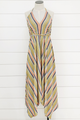 Multi Stripe Handkerchief Dress