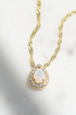 Tear Drop Opalite Necklace