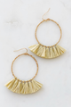 Raffia Fringe Hoop