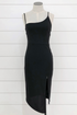 Sleek Asymmetrical Dress