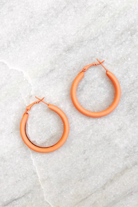 Small Bright Light Hoops