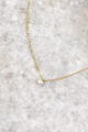 GV Small Pearl Simple Chain Necklace