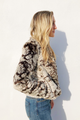 Snake Out Faux Fur Jacket