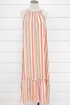 Stripes Away Midi Dress