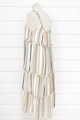 Sunday Best Striped Midi Dress