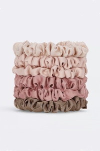Ultra Petite Satin Scrunchies - 6pc