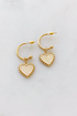 Textured Heart Hoop