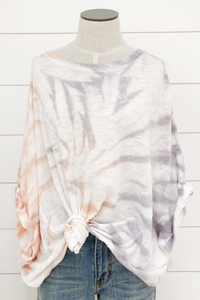 Tie Dye Oversized Top