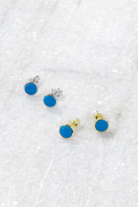 Large Turquoise Studs