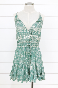 Ultra Marine Floral Romper