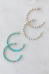 Seed Bead Hoop